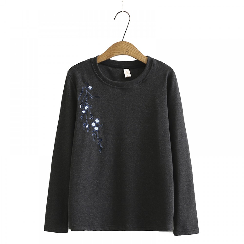LM+ Floral Embroidery Top