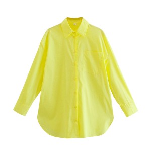 Candy color blouse
