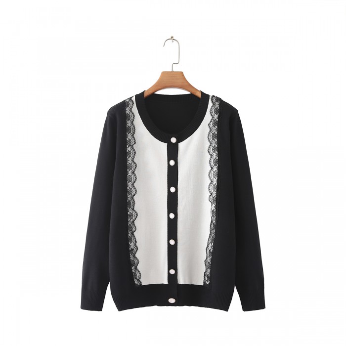 LM+  Lace Cardigan