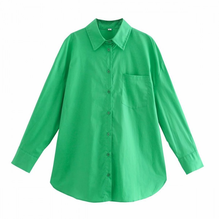 Candy color blouse