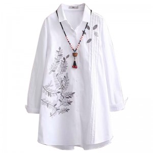 LM+ Motif Embroidered Shirt