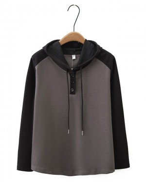 LM+ Colorblock hoodie pullover