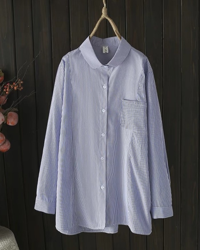 LM+ Stripe shirt
