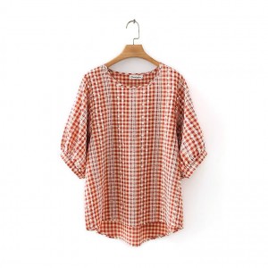 LM+  Checkered Top