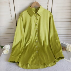 Long Candy color blouse