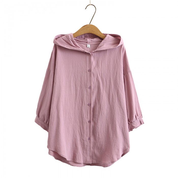 LM+ Hoodie Blouse