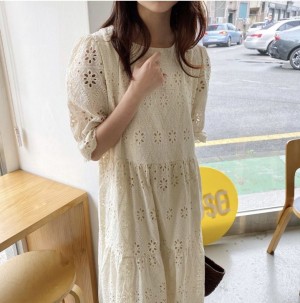 Eyelet Dress