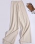Drawstring knit pants