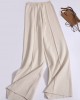Drawstring knit pants