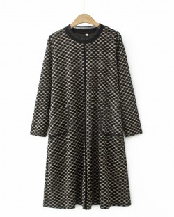 LM+ Motif tunic dress