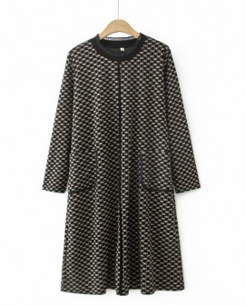LM+ Motif tunic dress