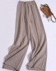 Drawstring knit pants