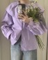 Petal collar blouse