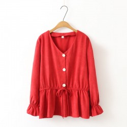 LM+ V-Neck Blouse