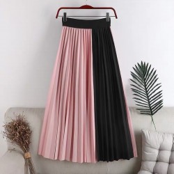 Colorblock Skirt
