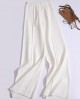 Drawstring knit pants