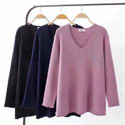 LM+ V-Neck Blouse