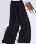 Drawstring knit pants