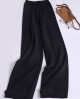 Drawstring knit pants