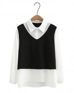LM+ Combination blouse