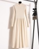 LM+ Mockneck knit dress