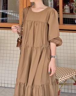 Long tiered dress