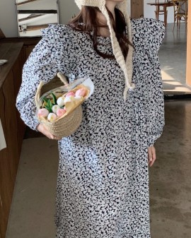 Ditsy floral dress