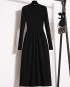 LM+ Mockneck knit dress