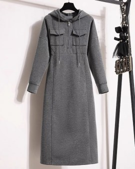 LM+ Hoodie dress