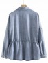 LM+  denim shirt jacket
