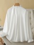 LM+  blouse with pleats