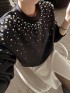 Diamante detail pullover