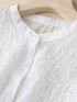 Embroidery tunic blouse