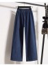 LM+ denim drawstring pants