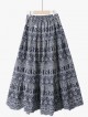 Broderie eyelet skirt