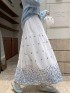 Broderie eyelet skirt