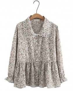 LM+ Floral print blouse