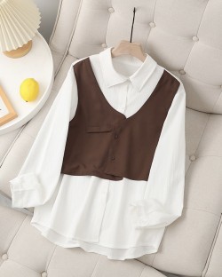 LM+ Combination blouse