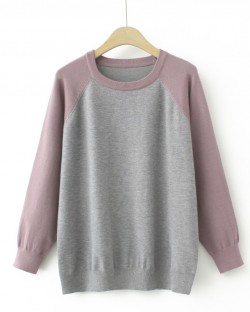 LM+ Colorblock pullover