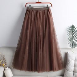 Candy color tutu skirt