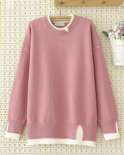 LM+ Basic knit pullover