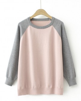 LM+ Colorblock pullover